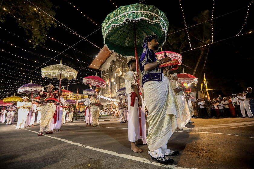 Navam Perahera - Annual Buddhist cultural pageant in Colombo © ANSA/EPA